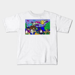 Summertime (Trippy) Kids T-Shirt